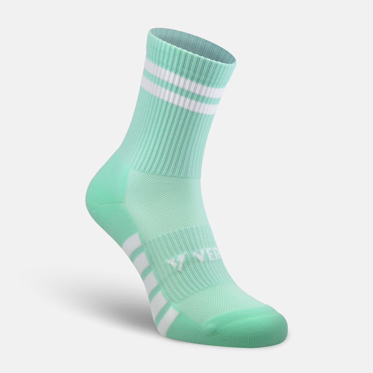 Calcetas deportivas antiampollas VEROZ Astro Menta cortas de 10 cm