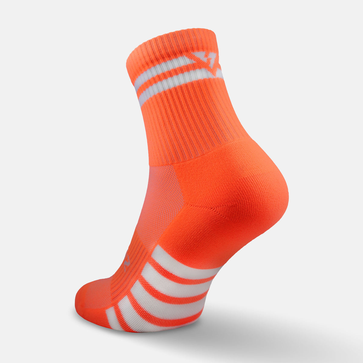 Calcetas deportivas antiampollas VEROZ Astro Flamingo Neón cortas de 10 cm