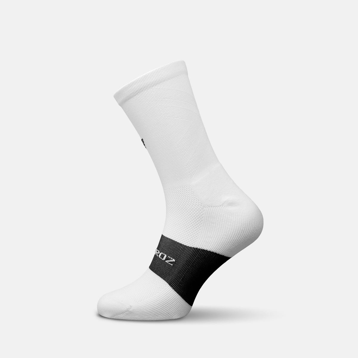 Calcetas deportivas antiampollas VEROZ Erix Blancas cortas de 13 cm