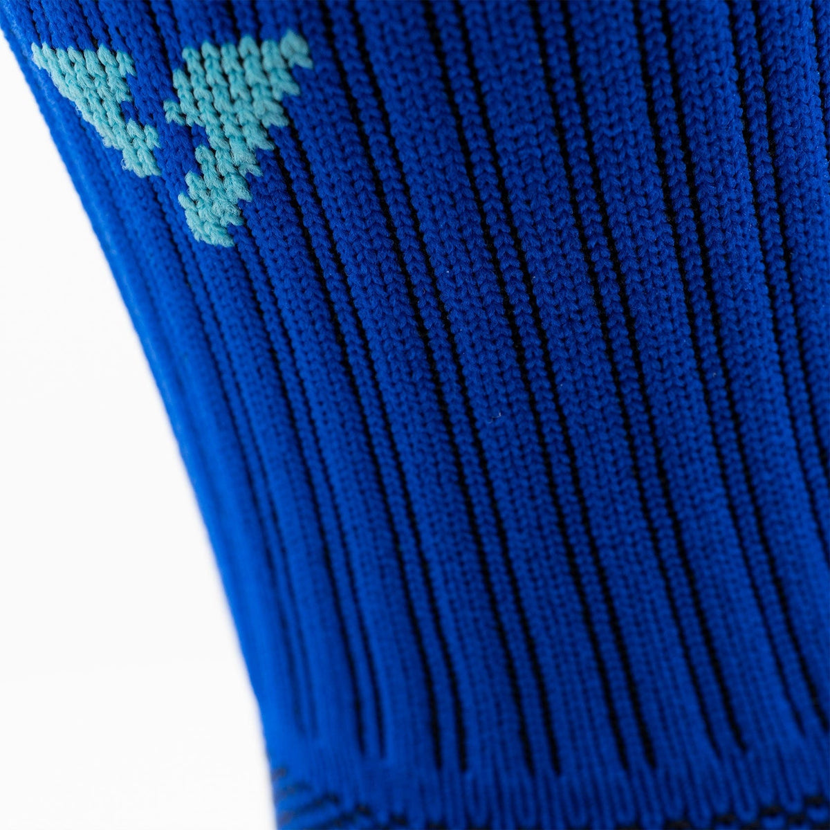 Calcetas deportivas antiderrapantes VEROZ Nova Azules de 13 cm con suela de agarre