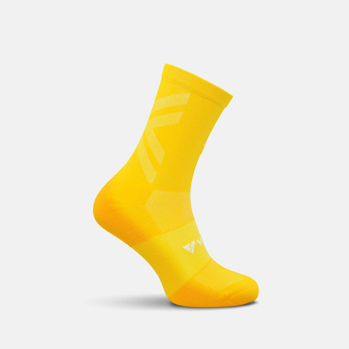 Calcetas deportivas antiampollas VEROZ Erix Amarillas cortas de 13 cm