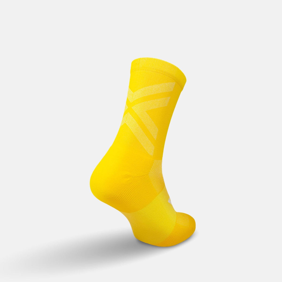 Calcetas deportivas antiampollas VEROZ Erix Amarillas cortas de 13 cm