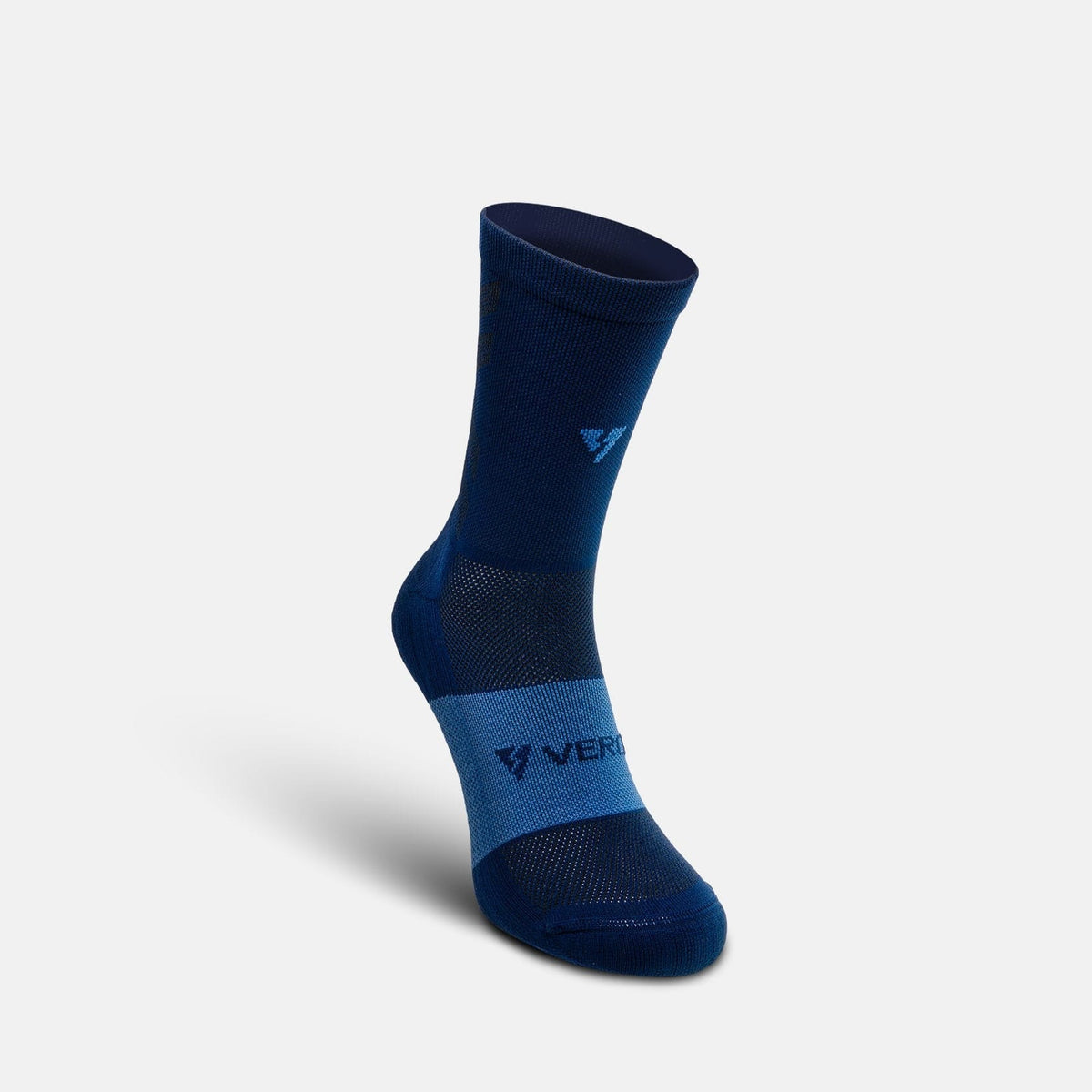 Calcetas deportivas antiampollas VEROZ Erix Azul Marino cortas de 13 cm