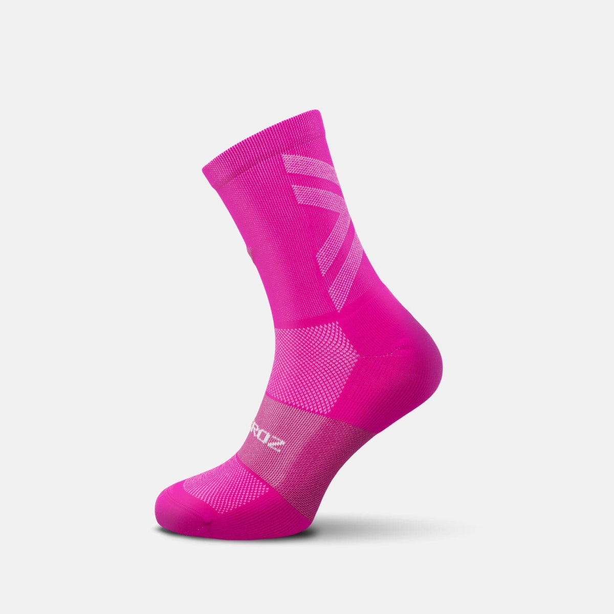 Calcetas deportivas antiampollas VEROZ Erix Fucsia cortas de 13 cm