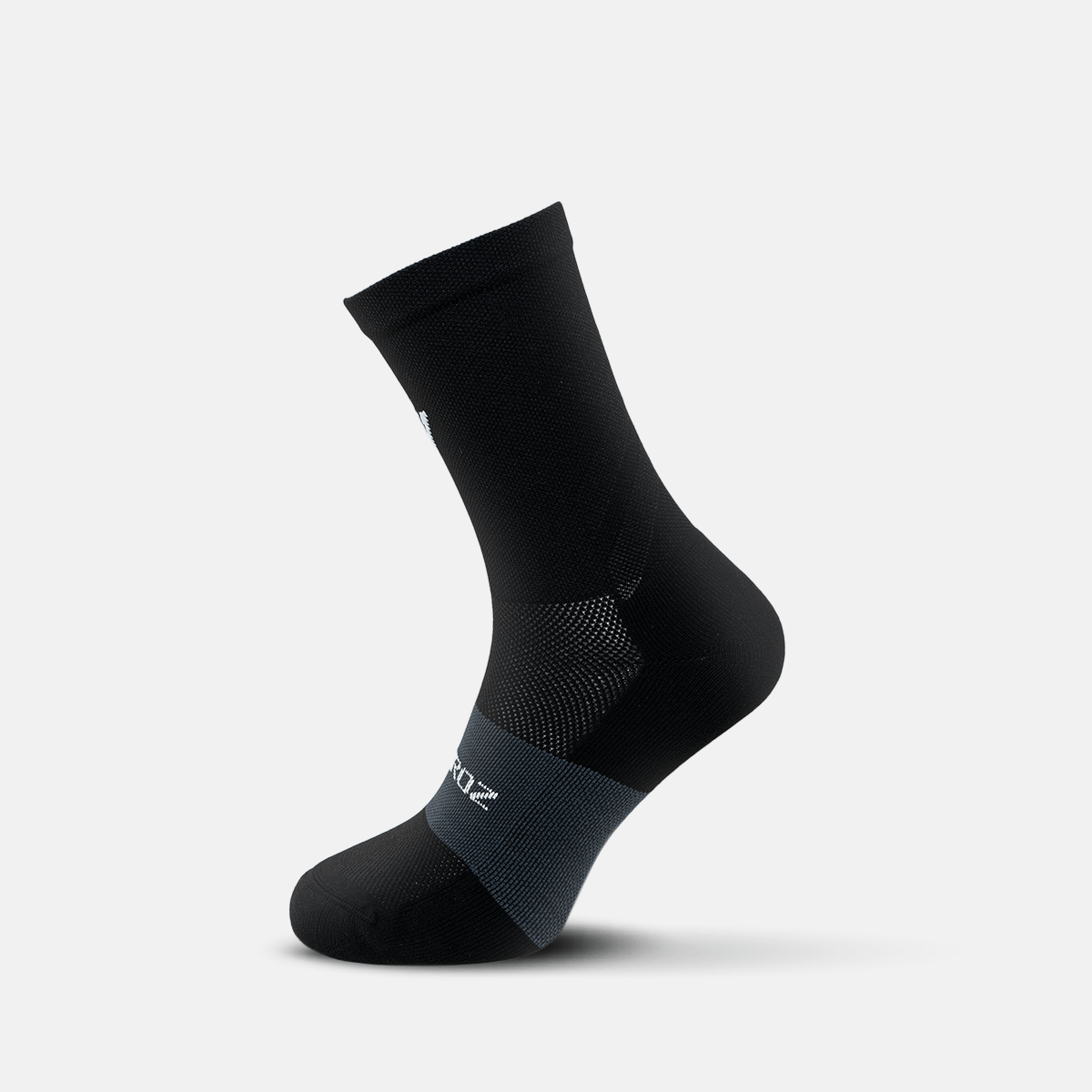 Calcetas deportivas antiampollas VEROZ Erix Negras cortas de 13 cm