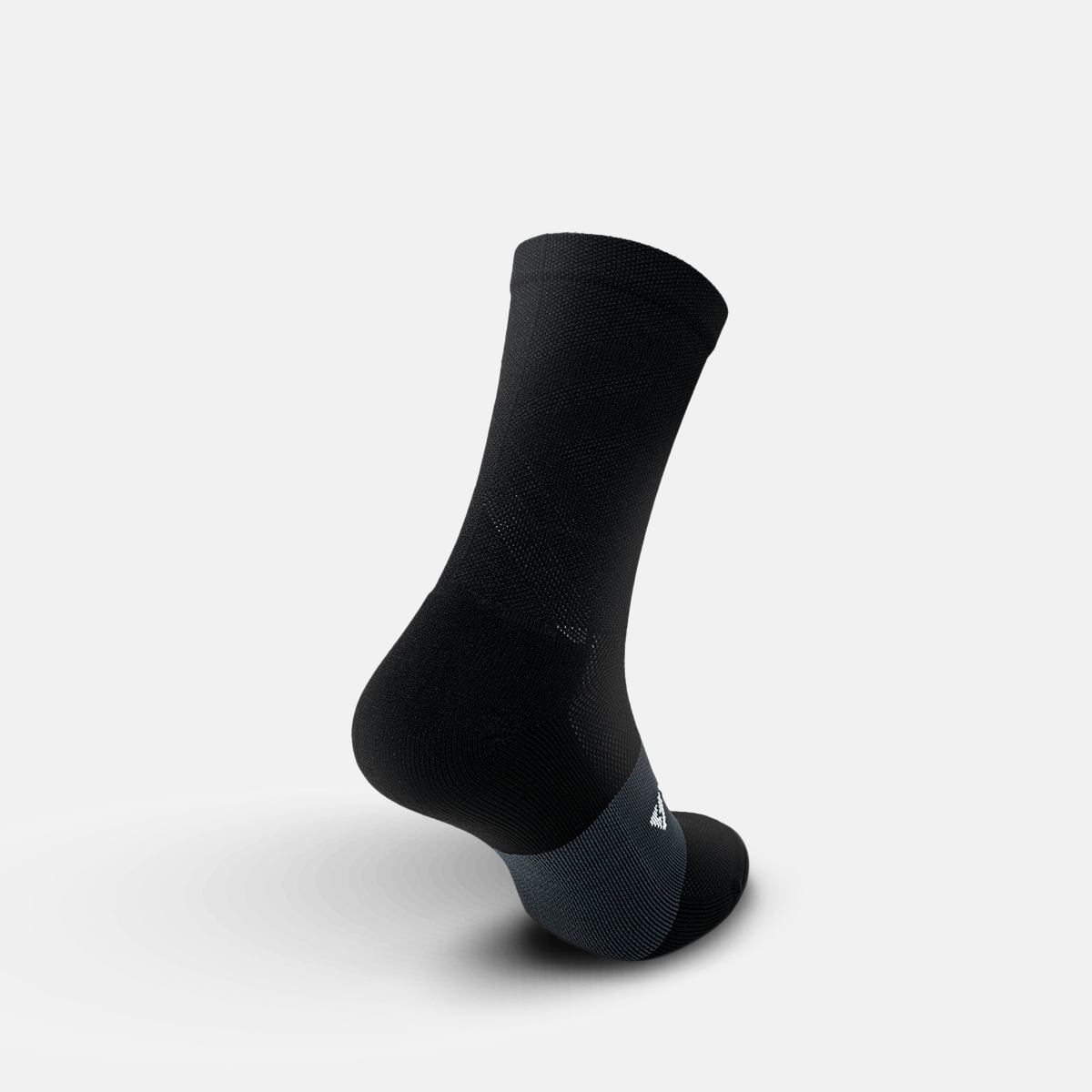Calcetas deportivas antiampollas VEROZ Erix Negras cortas de 13 cm