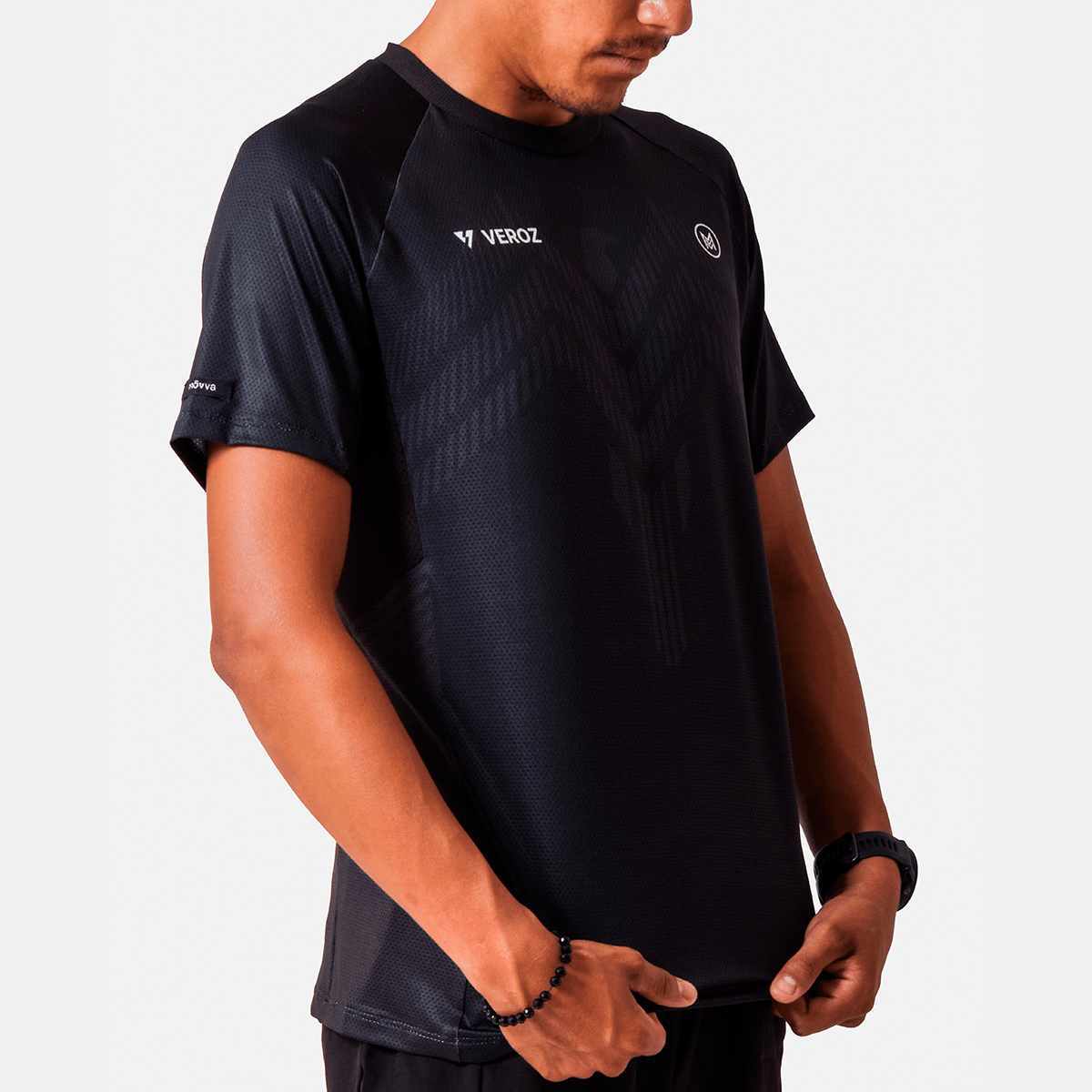 VEROZ Mediana Jersey Águila MX Negra /// VEROZ x MOVVA Calcetas Deportivas Con Compresion