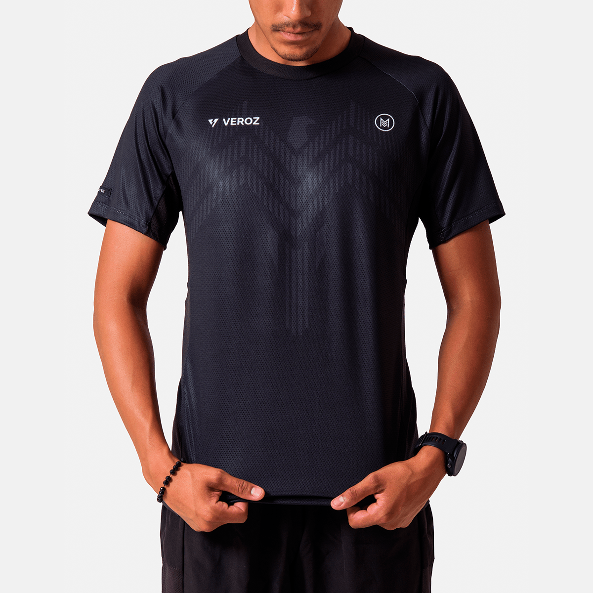Jersey deportivo Águila MX Negra, colaboración VEROZ x MOVVA