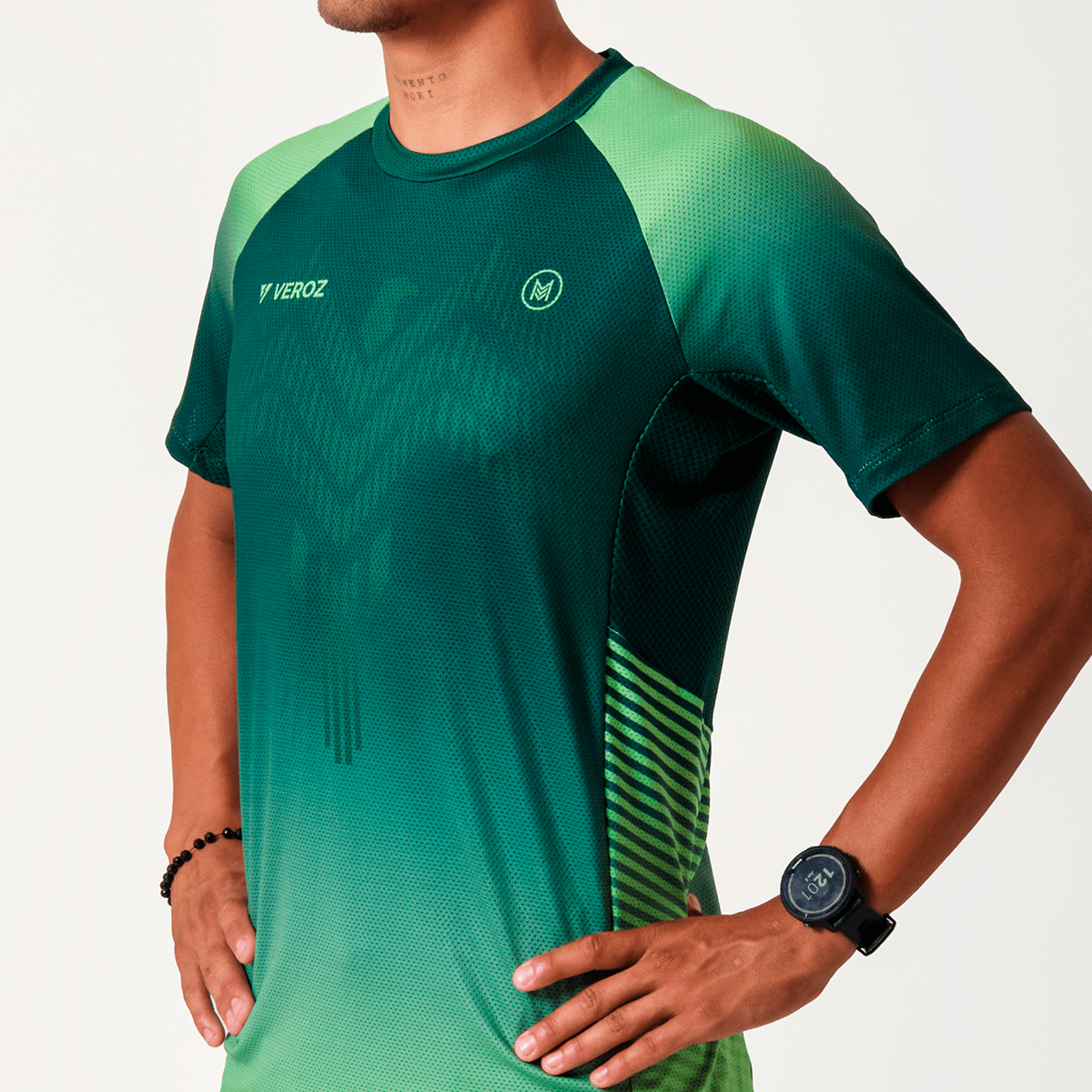 VEROZ Grande Jersey Águila MX Verde /// VEROZ x MOVVA Calcetas Deportivas Con Compresion