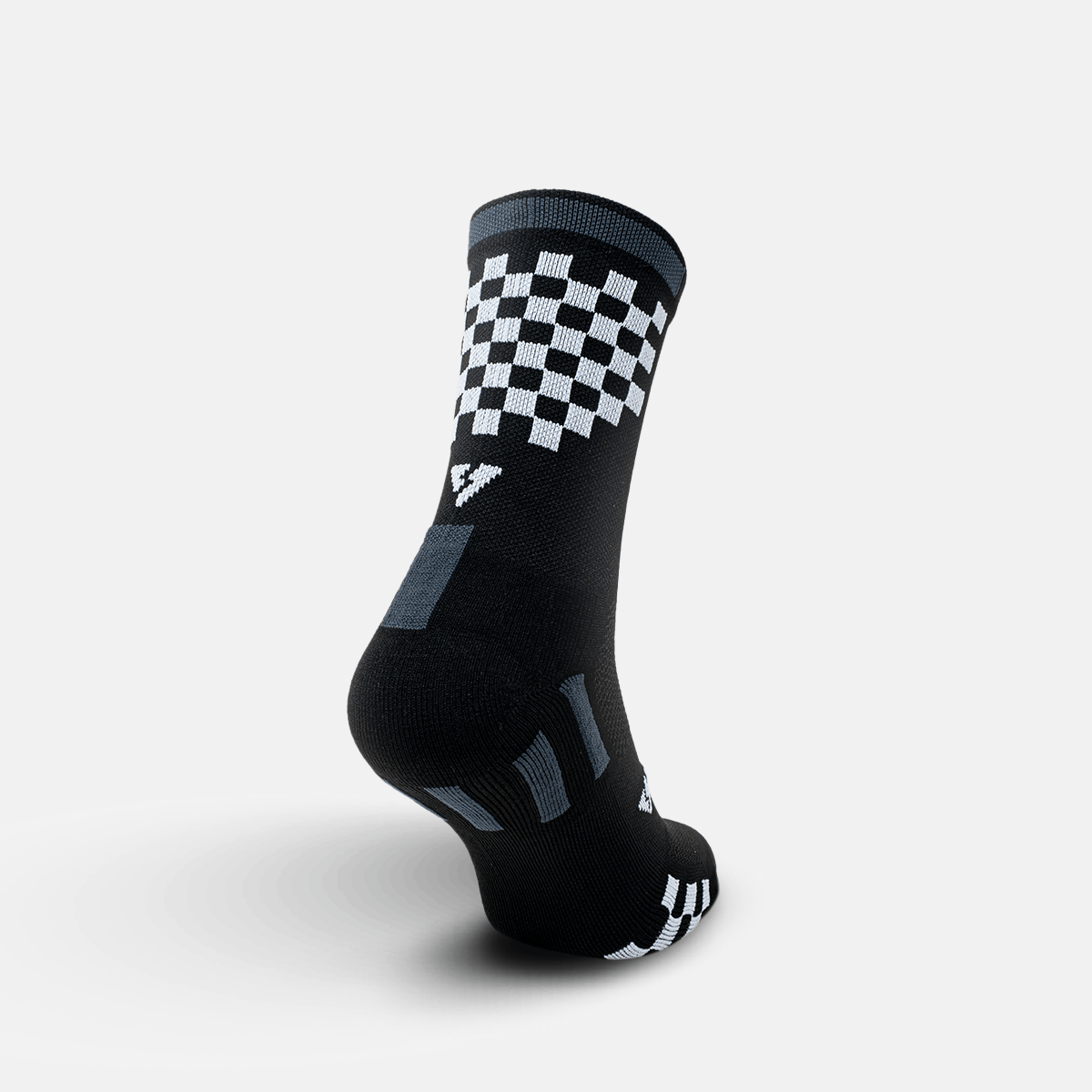 Calcetas deportivas antiampollas VEROZ Meta Negras cortas de 13 cm