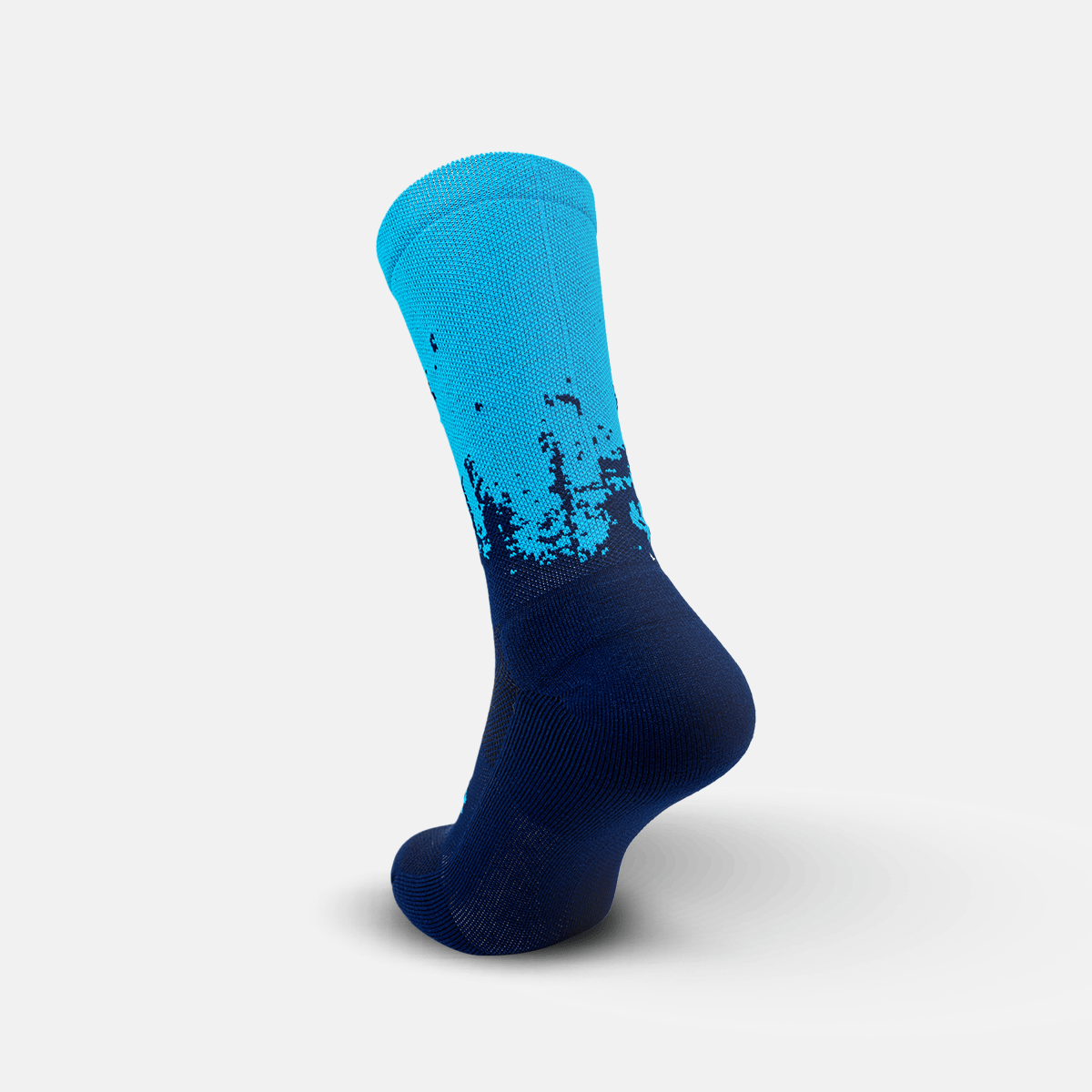 Calcetas deportivas antiampollas VEROZ Neptuno Azules largas de 18 cm
