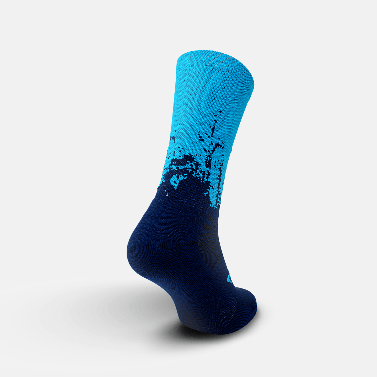 Calcetas deportivas antiampollas VEROZ Neptuno Azules largas de 18 cm