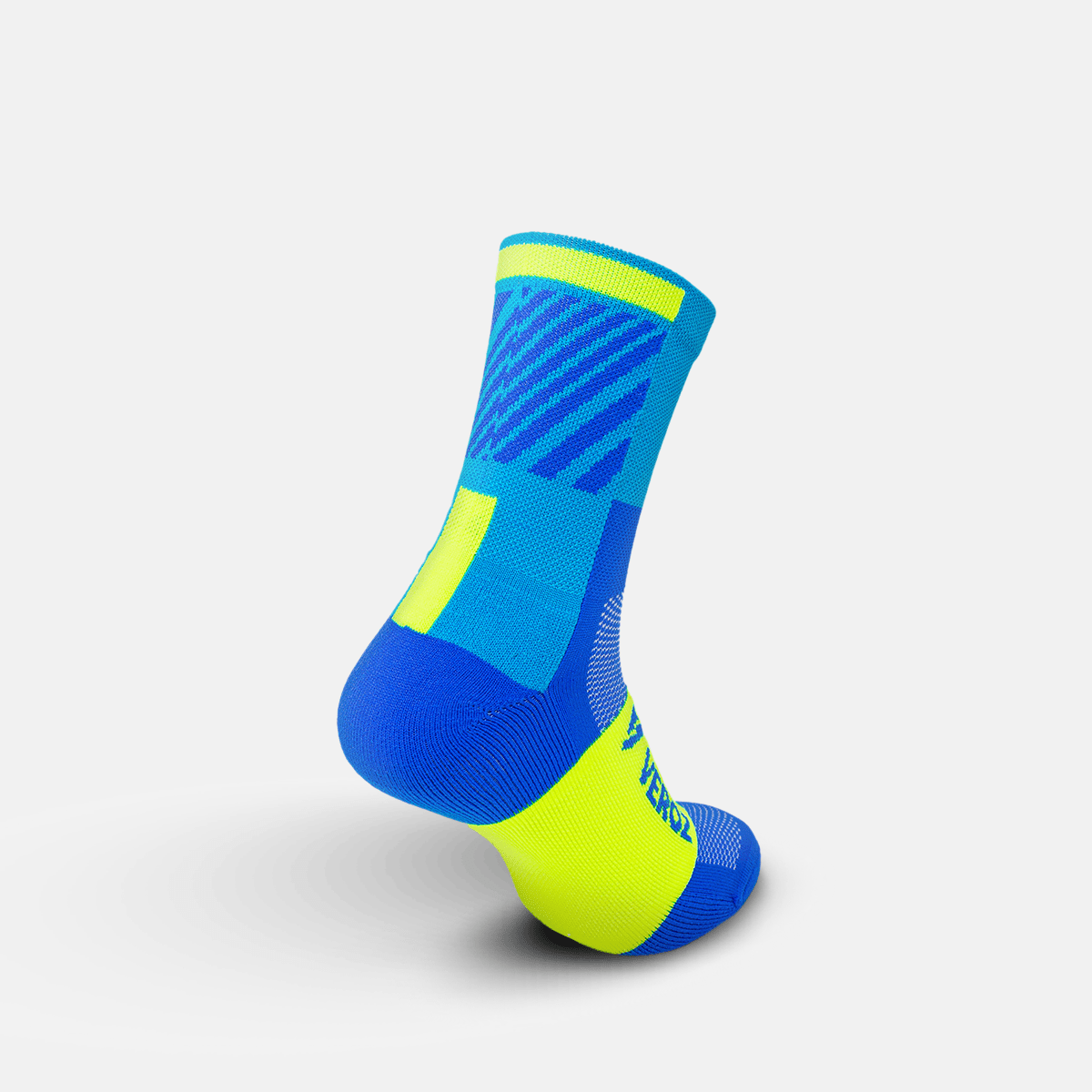 Calcetas deportivas antiampollas VEROZ Orión Azules cortas de 13 cm