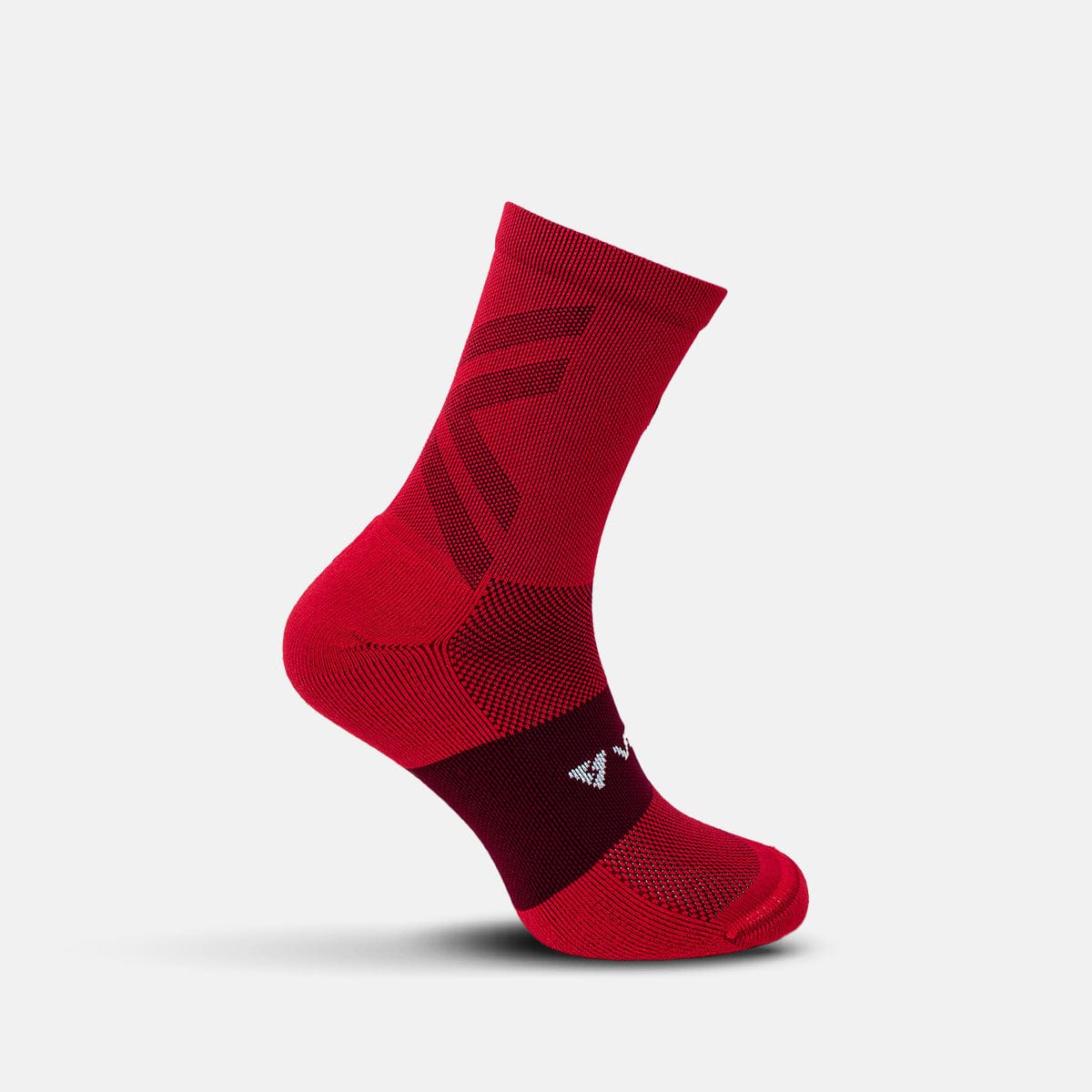 Calcetas deportivas antiampollas VEROZ Erix Rojas cortas de 13 cm