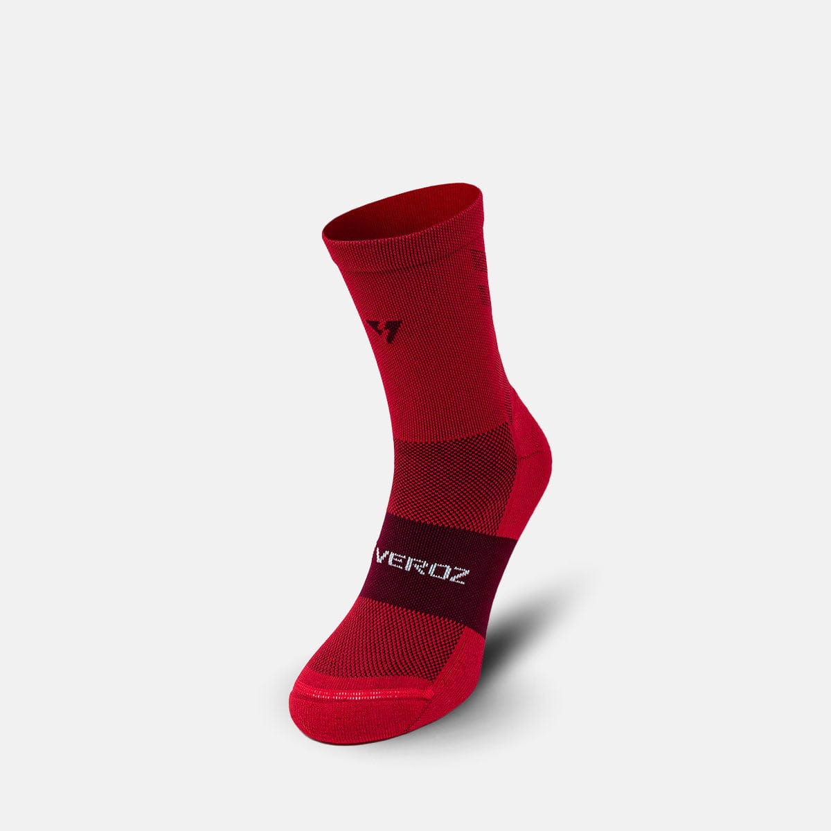 Calcetas deportivas antiampollas VEROZ Erix Rojas cortas de 13 cm