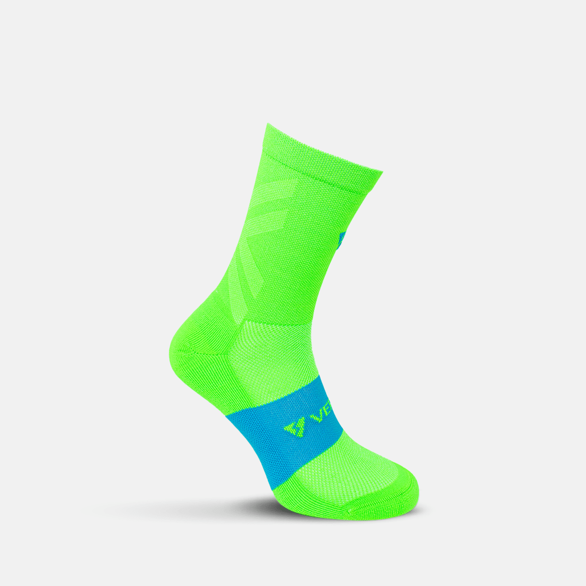 VEROZ Calcetas Cortas G (26.5-28) Erix Verde Neón Cortas Calcetas Deportivas Con Compresion
